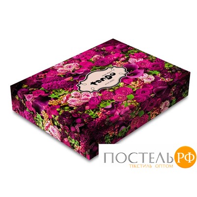 TS01-X169 код1001, Постельное белье Tango Novella 1,5-спальный 2 наволочки, 50x70 (1 шт), 70x70 (1 шт), Сатин, Коробка