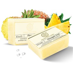 Мыло с Ананасом Khadi Natural Pineapple Soap, 100 г