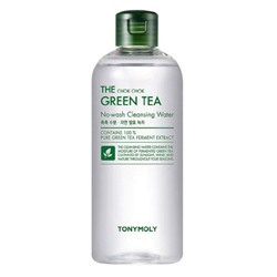 Мицеллярная вода для снятия макияжа с экстрактом зеленого чая The Chok Chok Green Tea No-wash Cleansing Water TONYMOLY 500 мл.