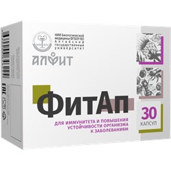 БАД ФитАп, 10,8 г (30 капс по 360 мг), Алфит