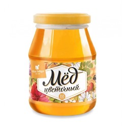 Мёд натуральный цветочный, 355 г, Алтай Селигор