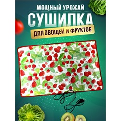 Сушилка для овощей и фруктов Мощный Урожай, 55х85 см., Земляника