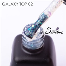 Serebro, Galaxy top - декоративный топ с кусочками разноразмерной слюды №2 (без л/с), 11 мл