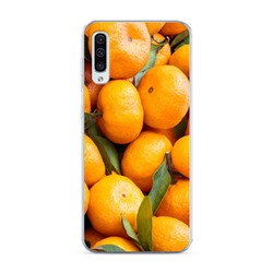 Силиконовый чехол Мандарины на Samsung Galaxy A50