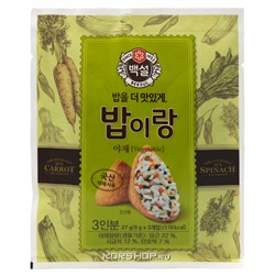 Приправа для риса с овощами CJ Beksul, Корея, 27 г