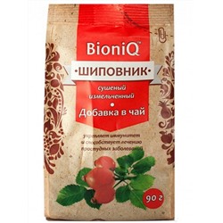 Шиповник сушеный измельченный BioniQ 90 г.