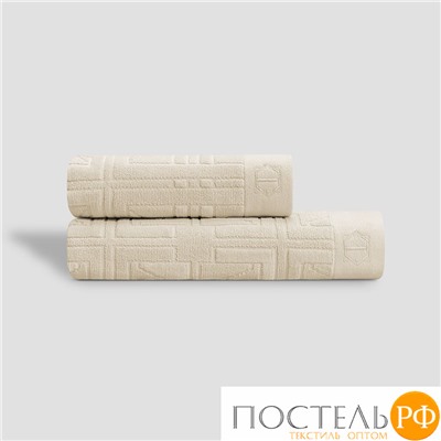 Togas ВЕНДЕР экрю К-т полотенец 50х100/70х140, 2 пр., 100% хлопок, 500 г/м2