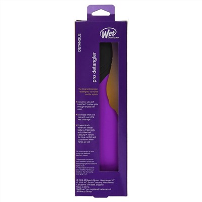 Wet Brush Расческа для спутанных волос / Pro Detangler Purple BWP830PROPR, фиолетовый