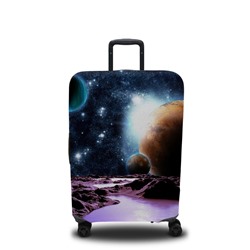 Чехол для чемодана Путешествие к далеким планетам