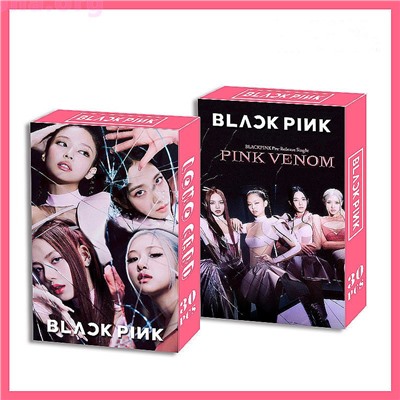 Набор почтовых открыток «Black Pink»