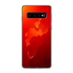 Силиконовый чехол Абстракция 7 на Samsung Galaxy S10