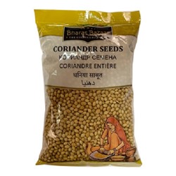 Кориандр семена Coriander Seeds Bharat Bazaar 100 гр.