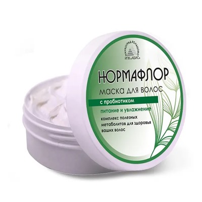 Нормафлор маска-пробиотик для волос, 250 мл,  АбисОрганик