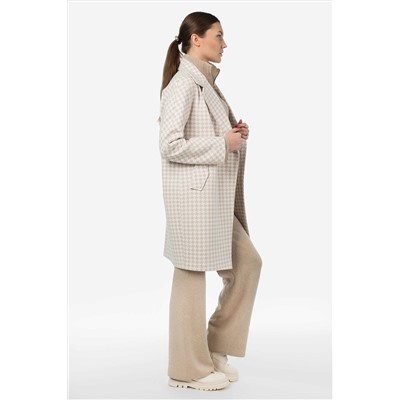 01-11025 Пальто женское демисезонное (пояс)