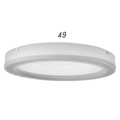 Люстра с ПДУ 1412/1 LED 144Вт 3000-6000К белый 50х50х6 см