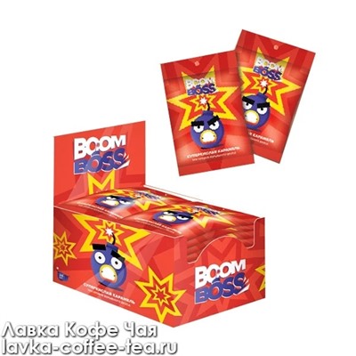 карамель Boom Boss "Кислые бомбы" 15 г.*24 шт.