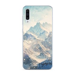 Силиконовый чехол Горы 4 на Samsung Galaxy A50