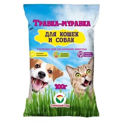 Трава для кошек и собак Травка-Муравка (Код: 90172)