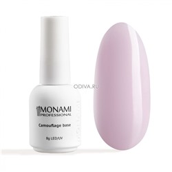 Monami, Camouflage base Quartz Pink - камуфлирующая база (холодный нежно-розовый), 8 гр