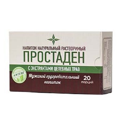 Напиток натуральный растворимый Простаден при простатите 20 ф/п по 2 гр.