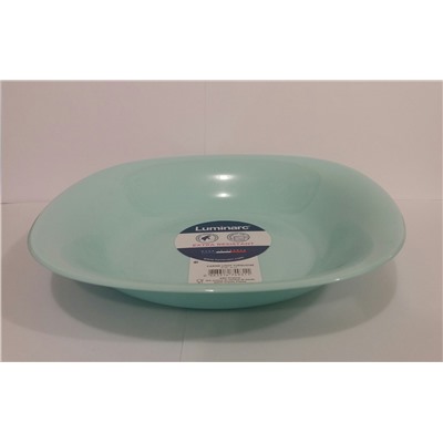 Тарелка суповая Luminarc CARINE Light turquoise 21 см.