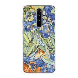 Силиконовый чехол Ирисы Ван Гог на Xiaomi Redmi Note 8 Pro