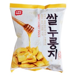 Сладкие рисовые чипсы с медом Cosmos, Корея, 110 г. Акция