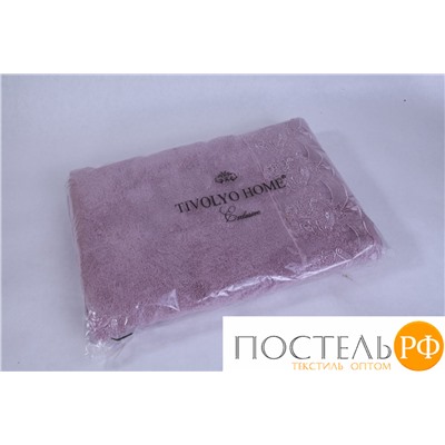 T1210T10228148 Полотенце Tivolyo home DIAMANT фиолетовый 50X100