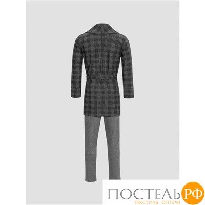 Togas РИКОН т-сер/сер Домашний костюм 3XL(56), 50% хлопок/50% поливискоза