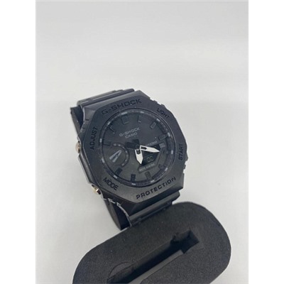 Наручные часы G-Shock Casio черные с черным циферблатом и белой стрелкой
