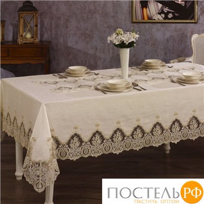 3217G30017105 Скатерть Grazie home LISA бежевый 160X260