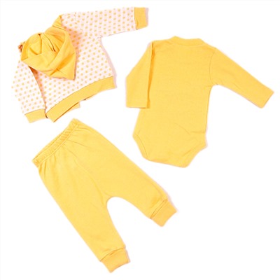Комплект для новорожденного Н-1813 желт, Замеры моделей: