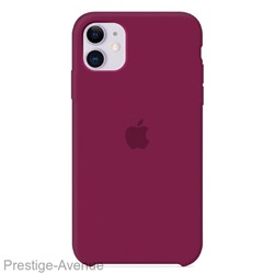 Силиконовый чехол для iPhone 13 pro Max (Бордовый)