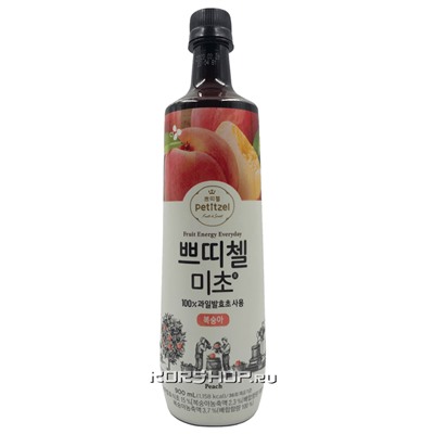Фруктовая концентрированная смесь для напитков Персик Micho Peach Petitzel, Корея, 900 мл Акция