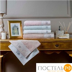 T1210T10111180 Полотенце Tivolyo home JULIET кремовый 50X100