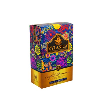 чай ZYLANICA Ceylon Premium "Earl Gray" 100 г.