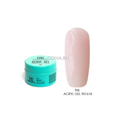 TNL, Acryl Gel - полигель (камуфлирующий розовый), 18 мл