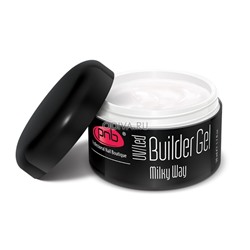 PNB, Builder Gel Milky Way - моделирующий гель (молочный), 50 мл