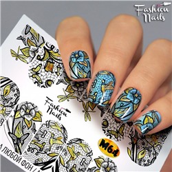 Fashion Nails, Слайдер-дизайн M64