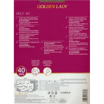 Колготки классические, Golden Lady, Vely 40 оптом