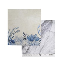 Бумага для скрапбукинга «Цветочные грезы», 15.5 × 17 см, 180 г/м
