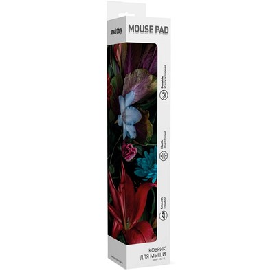 Коврик для компьютерной мыши Smart Buy SBMP-102-FL Flowers S-size (multi color)