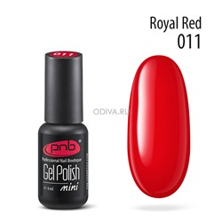 PNB, Gel nail polish - гель-лак №011, 4 мл