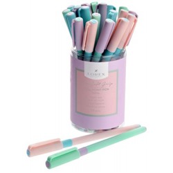 Ручка шариковая 0.5мм "PASTEL" Slim Soft Grip синяя LXOPSSG-PS5 LOREX