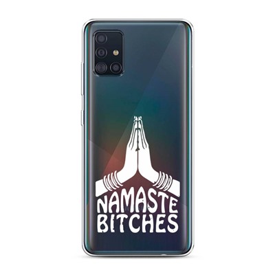 Силиконовый чехол Namaste на Samsung Galaxy A51