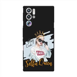 Матовый силиконовый чехол Selfie Queen на ZTE Nubia Red Magic 9 Pro