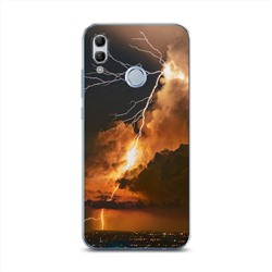 Силиконовый чехол Молния 7 на Honor 10 Lite