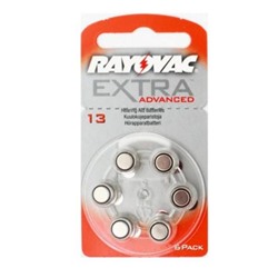 Батар.д/слух.RAYOVAC 13(PR48)310mAh