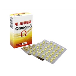 Рыбий жир Омега-3 с витамином Е 700 мг 60 капс.