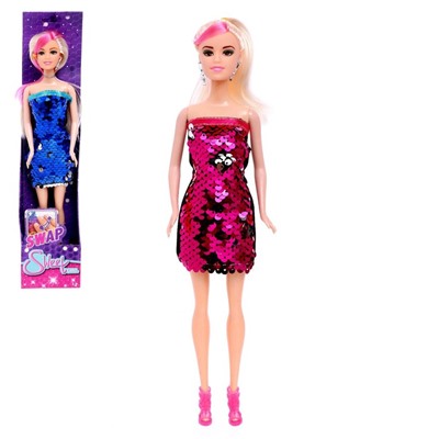 Кукла-модель «Ульяна» в платье, цвет малиновый 9050024